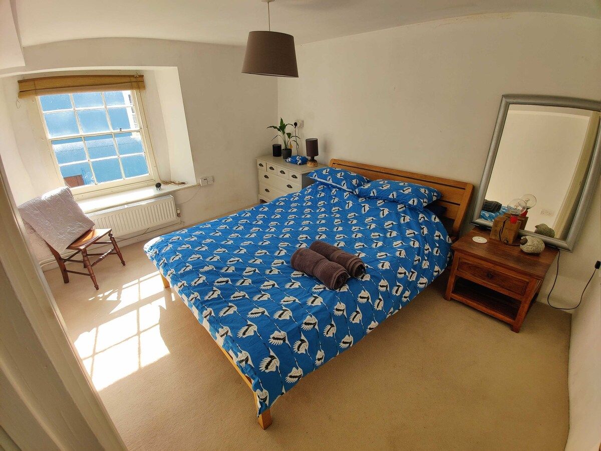 The second bedroom with a double bed